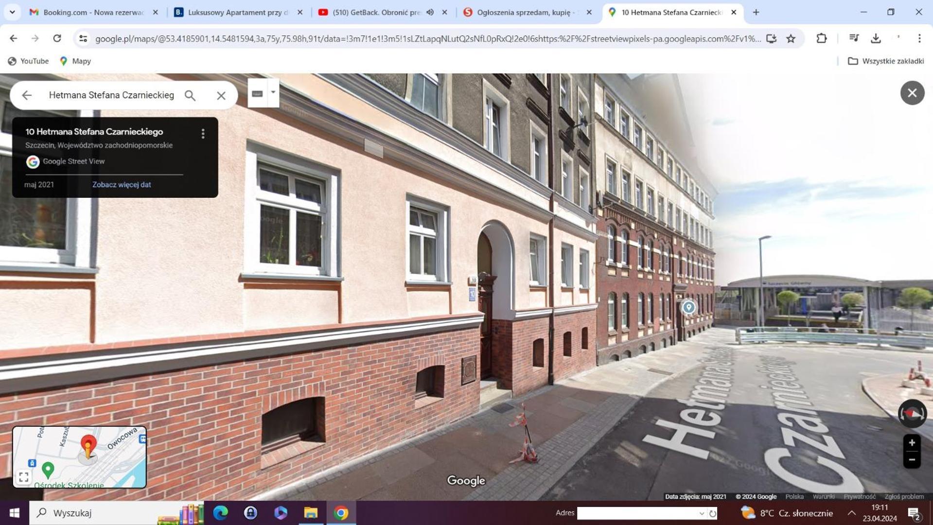 Luksusowy Apartament Przy Dworcu Štetín Exteriér fotografie