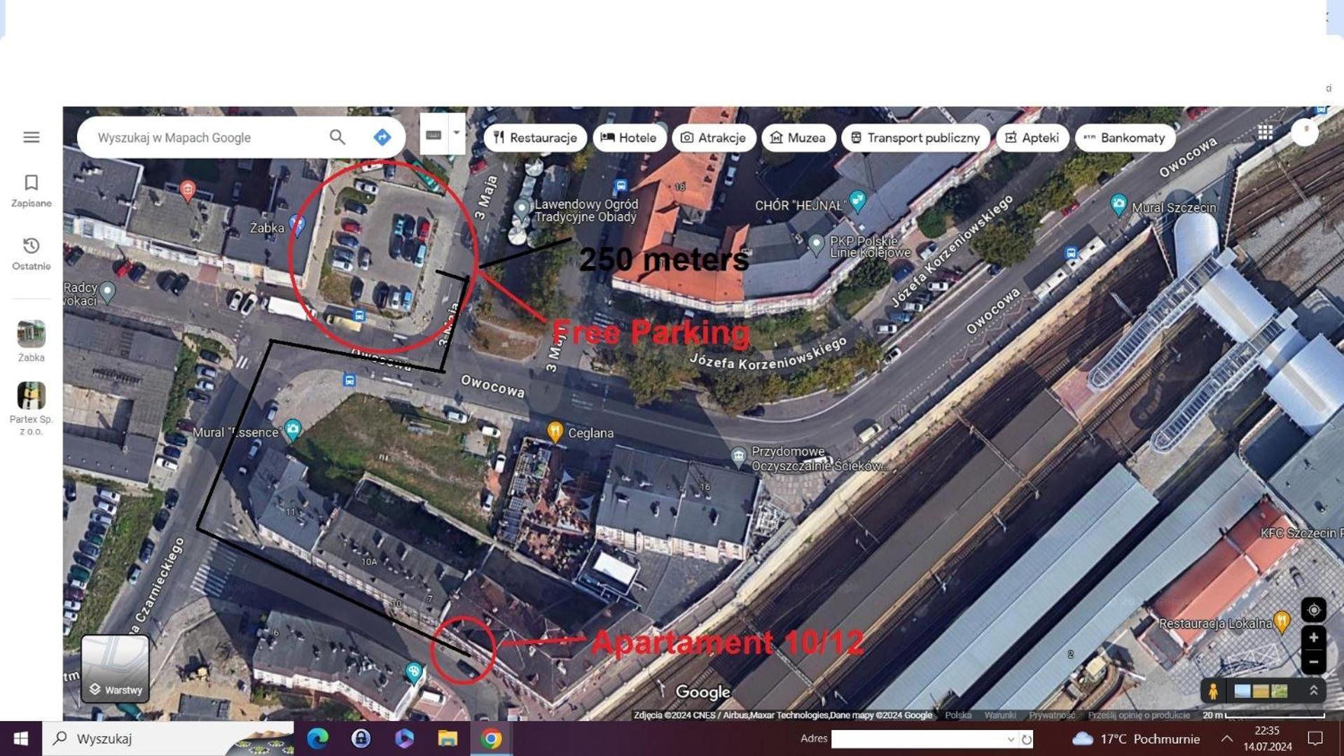 Luksusowy Apartament Przy Dworcu Štetín Exteriér fotografie